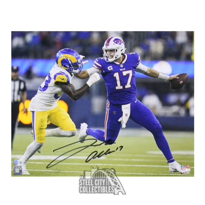 Josh Allen Autograph Buffalo 8x10 Football Photo - BAS