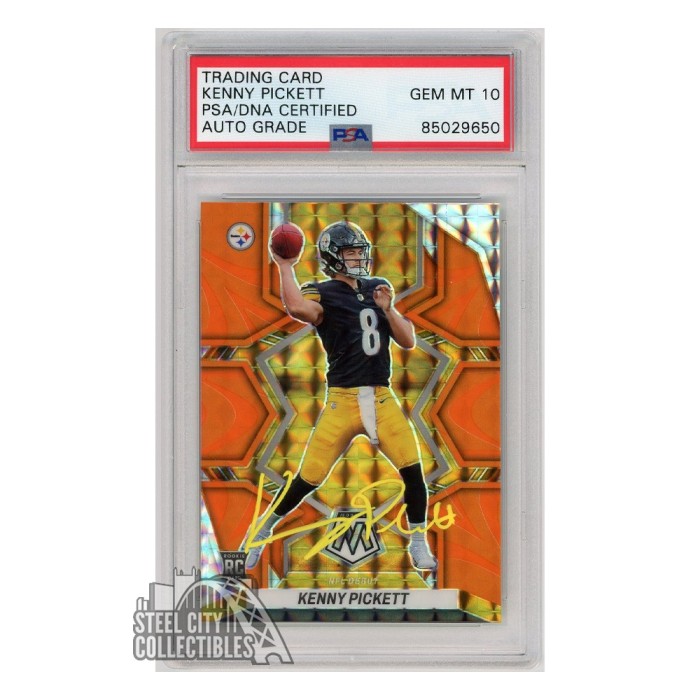 NFL Pittsburgh Steelers 2022 Instant RPS First Look Football 1 of 942 Kenny  Pickett FL11 [Rookie Card]