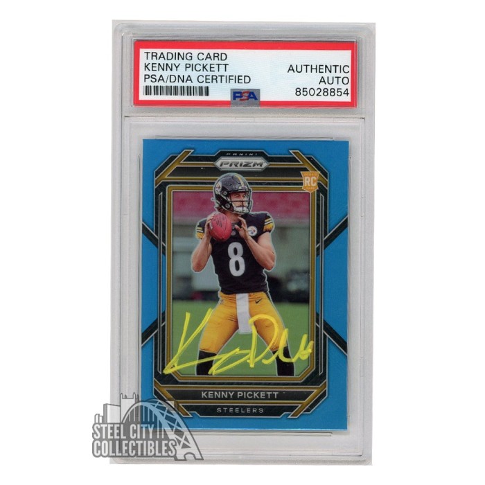 Kenny Pickett Autographed Signed 2022 Panini Instant Autograph Rookie Card  #Rr11 PSA/DNA (Yellow)