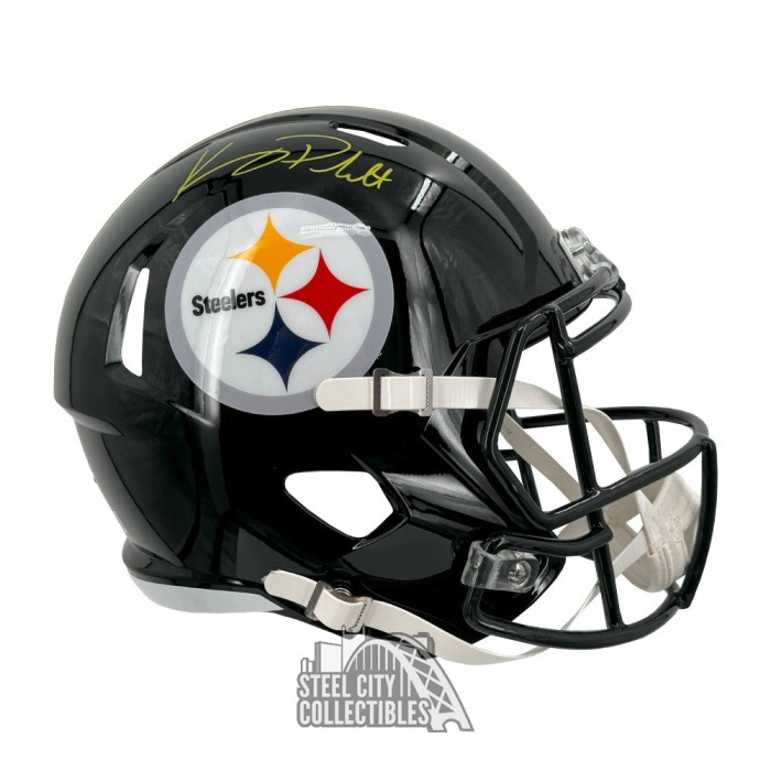 Kenny Pickett Autographed Pittsburgh Speed Replica Full-Size Football ...