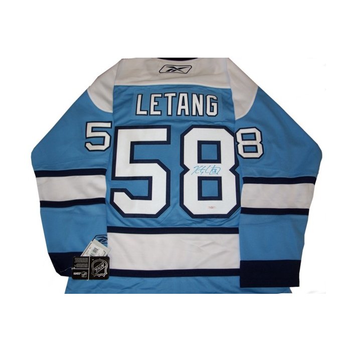 Pittsburgh Penguins #58 Kris Letang Light Blue Jersey on sale,for