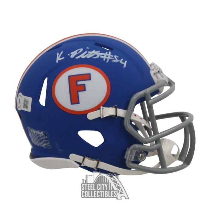 Shop Kyle Pitts Florida Gators Signed Speed Mini Helmet