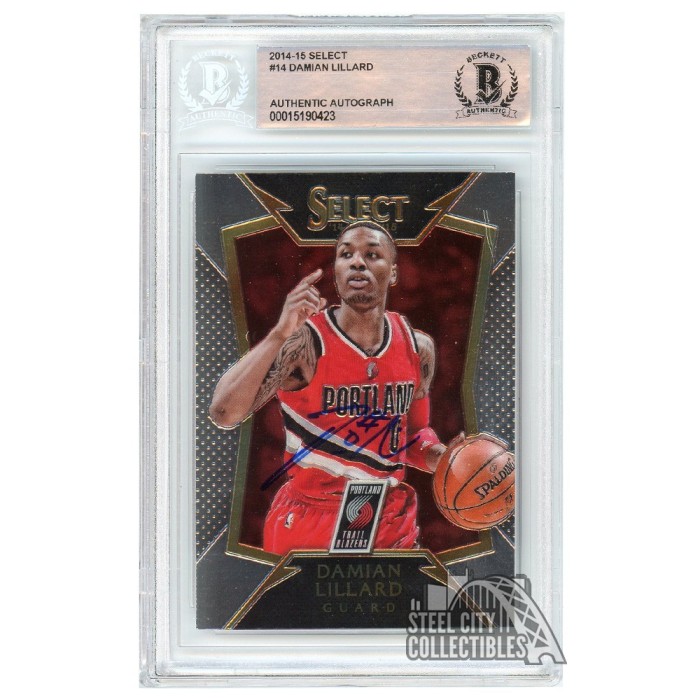 55%OFF!】 Damian Lillard auto 05 15 solarleap.org