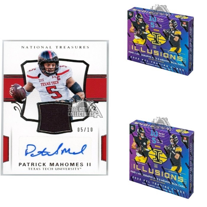 Patrick Mahomes II 2017 Panini National Treasures Collegiate