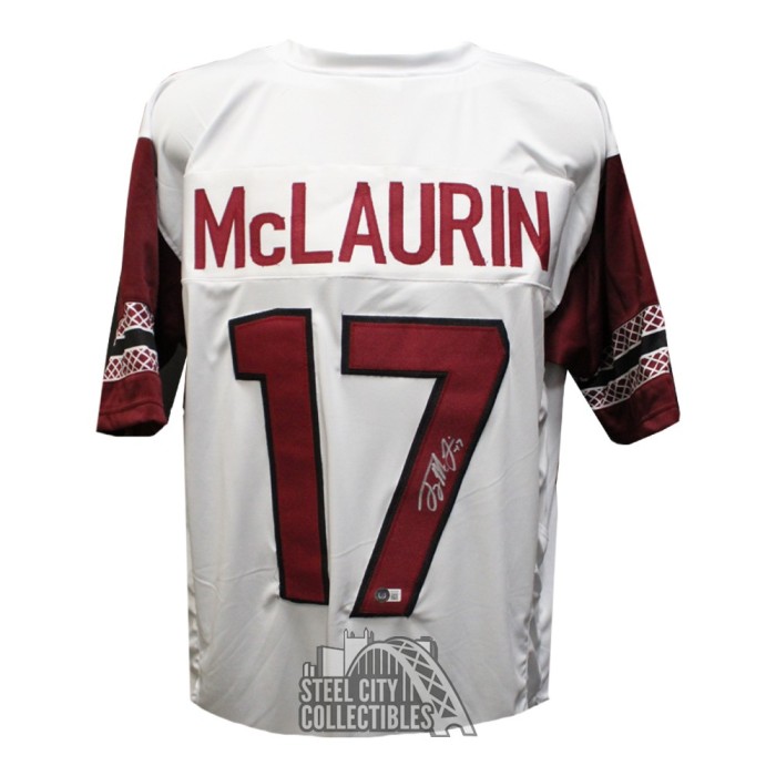 Terry McLaurin Autographed Washington Maroon Football Jersey - BAS