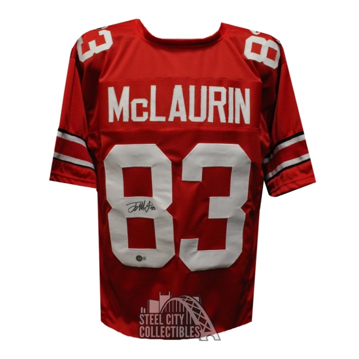 Terry McLaurin Autographed Washington Custom White Football Jersey