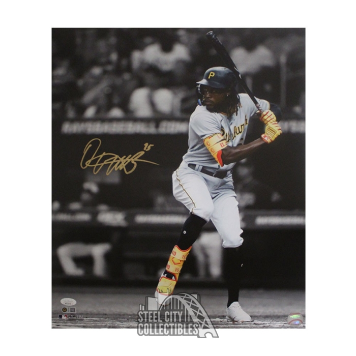 Oneil Cruz Autographed Pittsburgh Black Custom Baseball Jersey - JSA