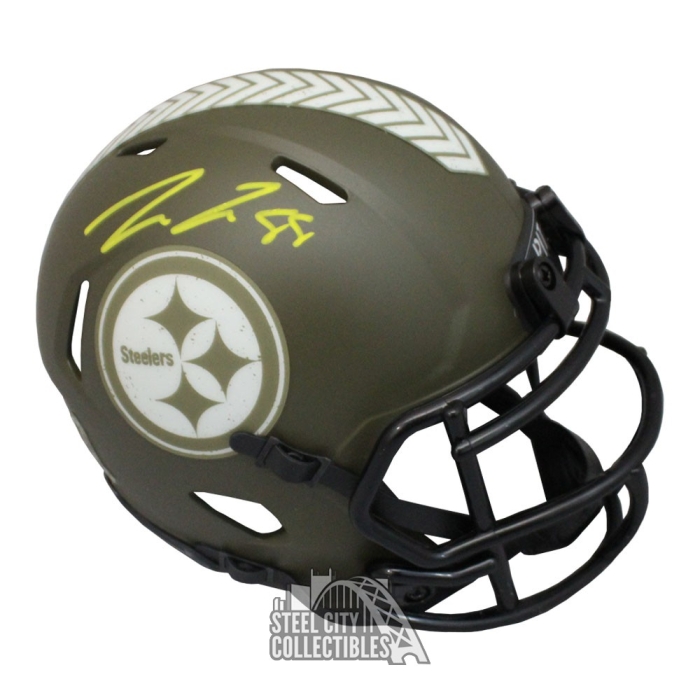 Pat Freiermuth Autographed Signed Pittsburgh Mini Football Helmet