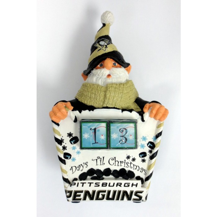 Pittsburgh Penguins Christmas Countdown Calendar Gnome Steel City