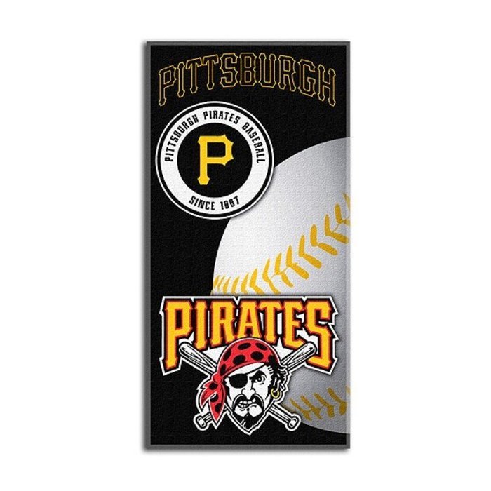 Pittsburgh Pirates Emblem Beach Towel | Steel City Collectibles