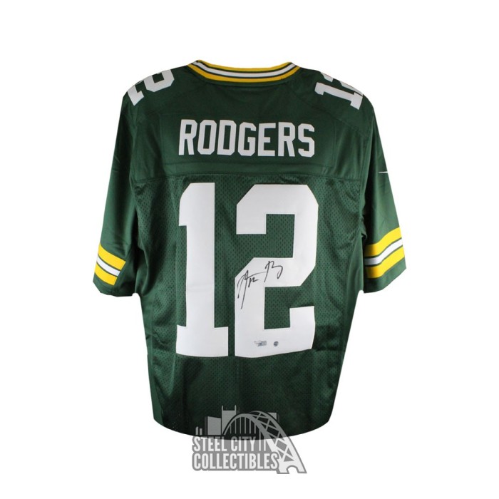 Boys 8-20 Green Bay Packers Aaron Rodgers Jersey