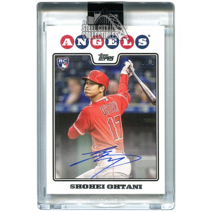 Shohei Ohtani 2018 Topps Transcendent Japan Autographed 8x10 Photo Signing  Date