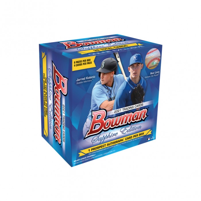 2021 Topps Bowman Baseball Sapphire Edition 2-Box Random Division