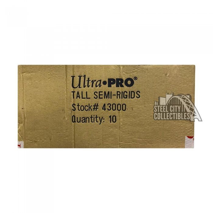 3x4 Ultra Pro Semi-Rigid Tall Card Holders Case of 2000 | Steel City ...