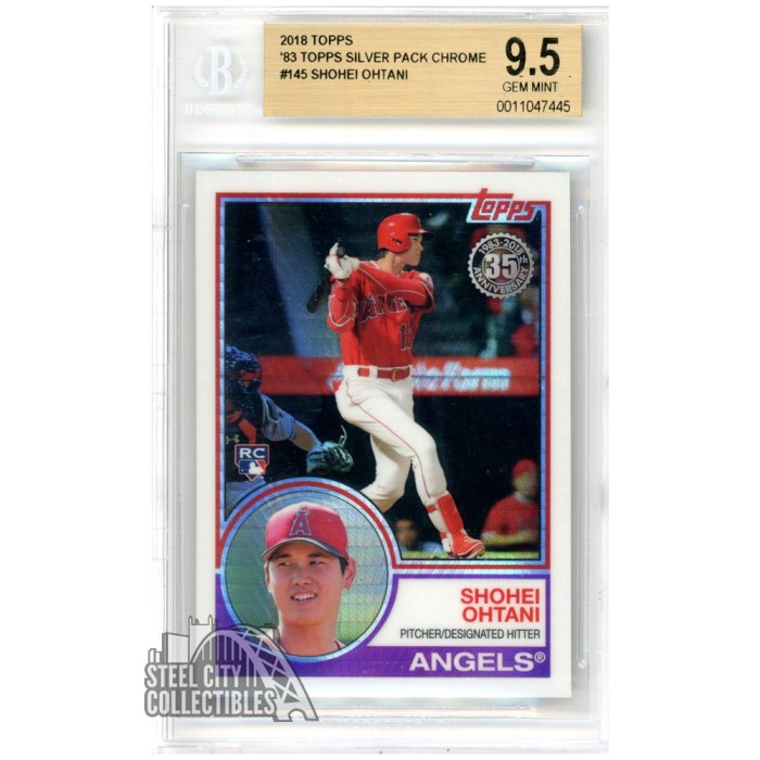 SHOHEI OHTANI 2018 TOPPS hotsell LIVING SET #7 CSG 9.5 MINT PLUS