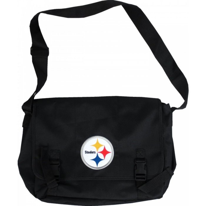 Pittsburgh Steelers NFL Black Laptop Shoulder Bag | Steel City Collectibles