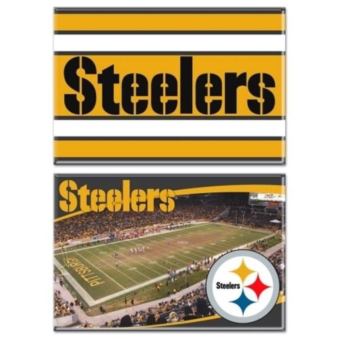 Pittsburgh Steelers NFL 2x3 2 Pack Steel City Collectibles