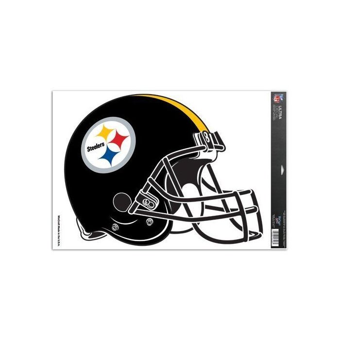 Pittsburgh Steelers NFL 14x11 Helmet Ultra Decal