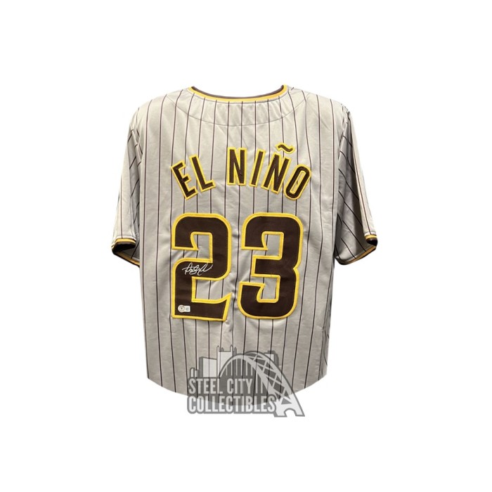 Fan Custom Fernando Tatis Jr No#23 San Diego Padres Brown Baseball Jersey  Unisex