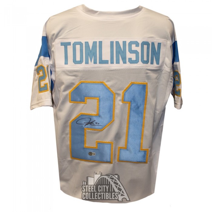 Ladainian Tomlinson Autographed San Diego (Navy Blue #21) Custom