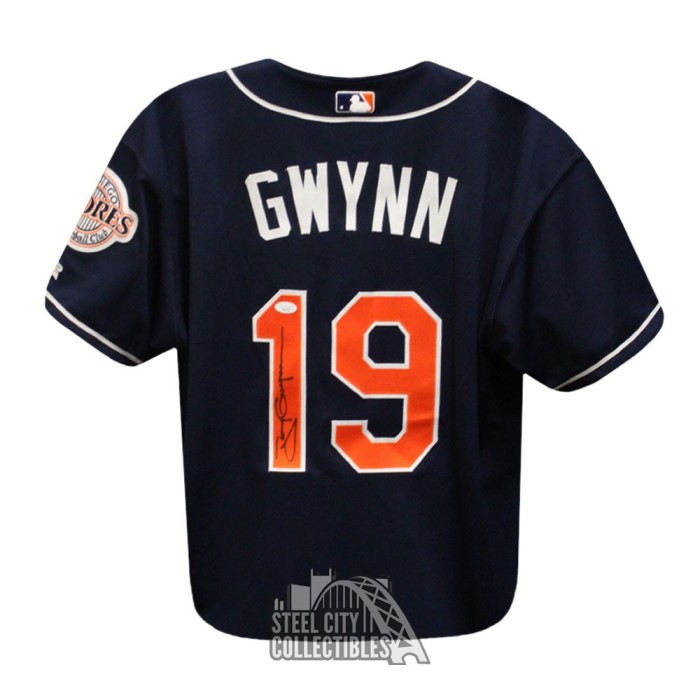 San Diego Padres Tony Gwynn Game Worn Used & Signed Baseball Jersey ~ Gwynn  LOA