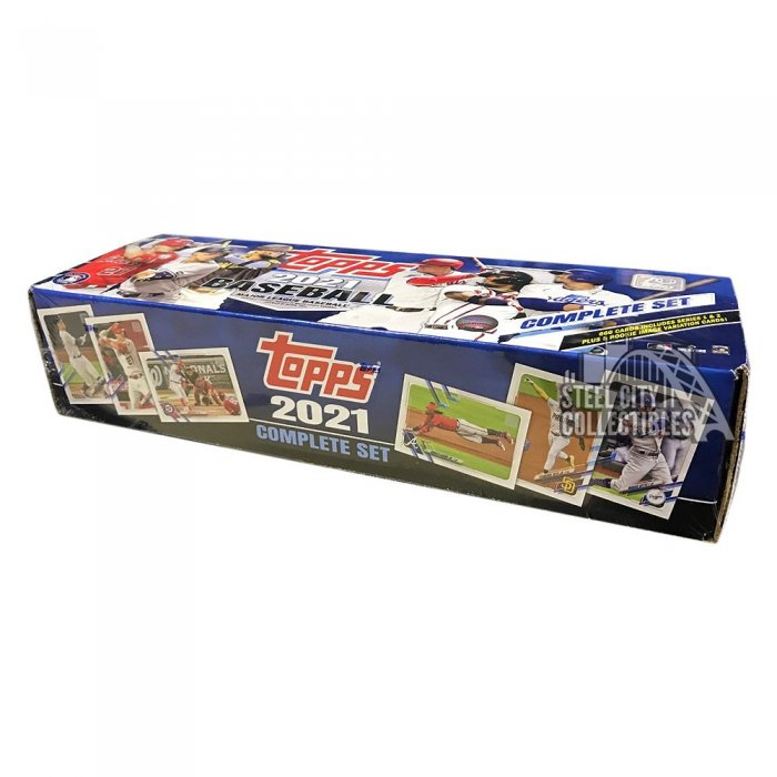 2021 Topps Baseball Factory Set Retail Version Steel City Collectibles