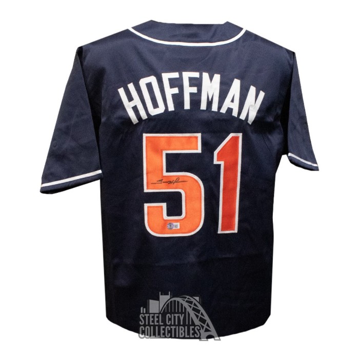 Trevor Hoffman Autographed San Diego Mitchell & Ness Navy Baseball Jersey  (XL) - BAS at 's Sports Collectibles Store