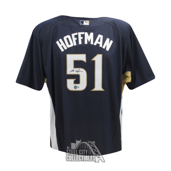 Trevor Hoffman Autographed San Diego Custom White Baseball Jersey - BAS