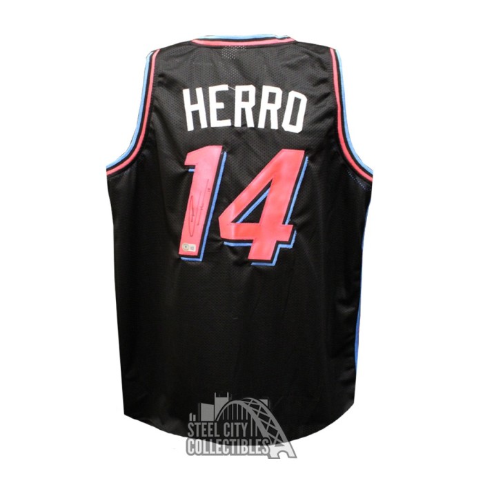 Tyler Herro Signed "Miami Vice 305" Miami Heat White