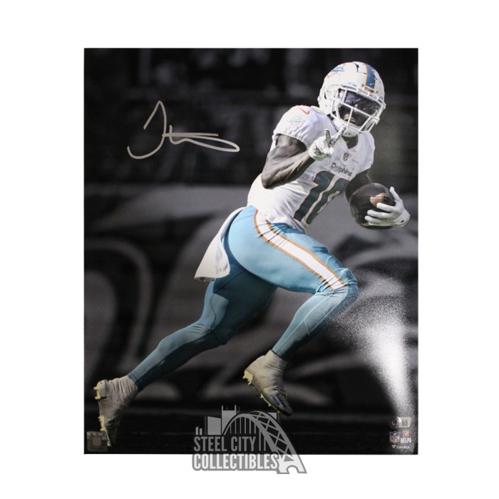 Tyreek Hill Signed Miami Dolphins Custom Jersey – Signature Authentic