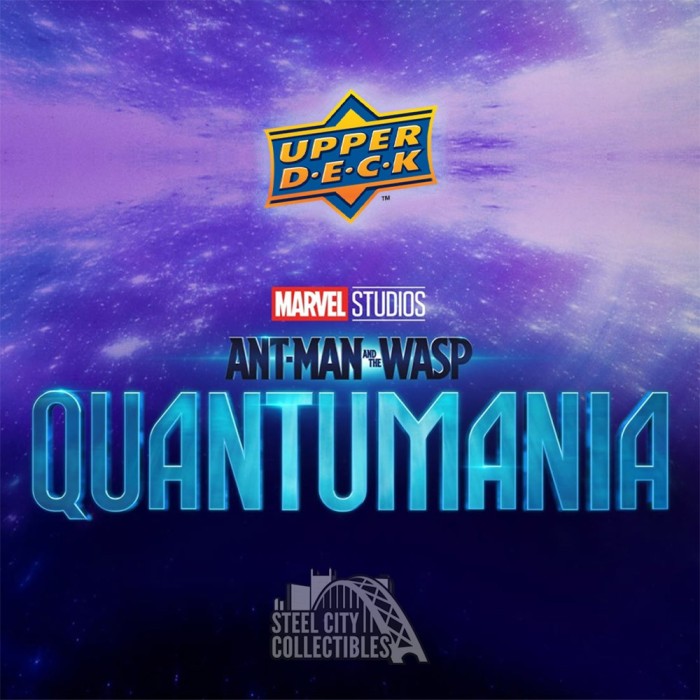 2024 Upper Deck Marvel AntMan and The Wasp Quantumania Hobby 12Box Case Steel City Collectibles