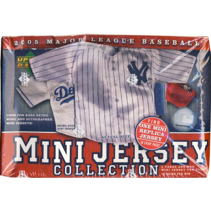 2005 Upper Deck Mini Jersey Collection Baseball Hobby Box
