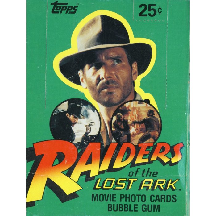 1981 Topps Indiana Jones Raiders of the Lost Ark Trading Cards Box ...