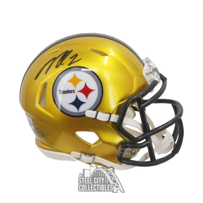 Pittsburgh Steelers NFL Collectible Mini Helmet, Picture Inside