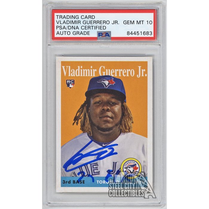 Vladimir Guerrero Jr 2019 Topps Transcendent Autograph Rookie Card