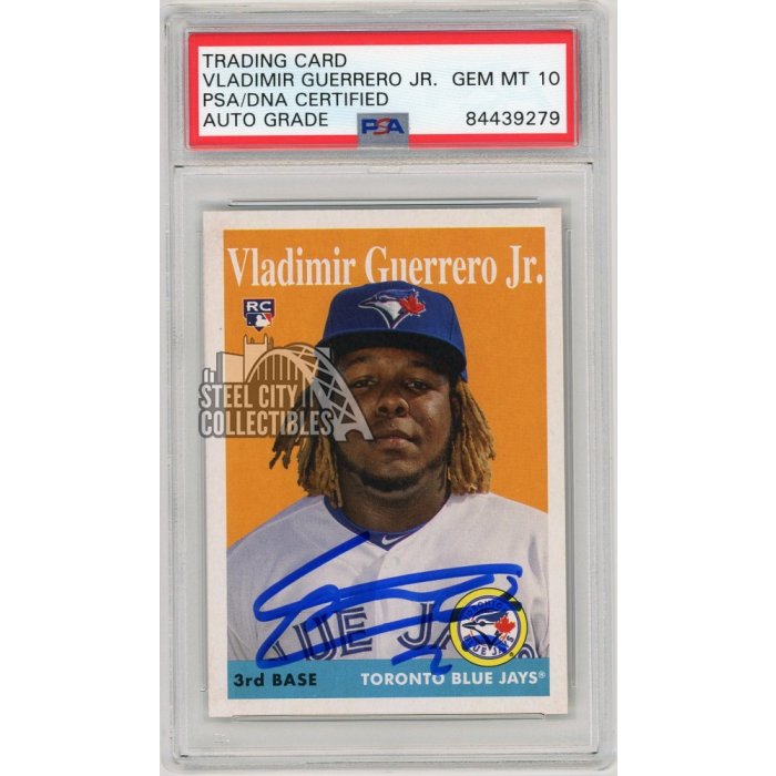 Vladimir Guerrero Jr 2019 Topps Archives Autographed 