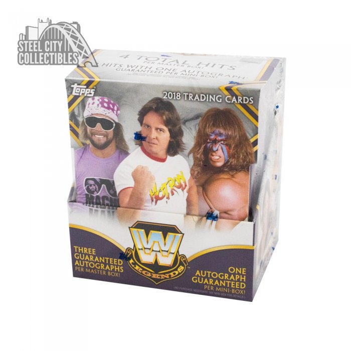 2018 Topps WWE Legends Wrestling Hobby Box | Steel City Collectibles