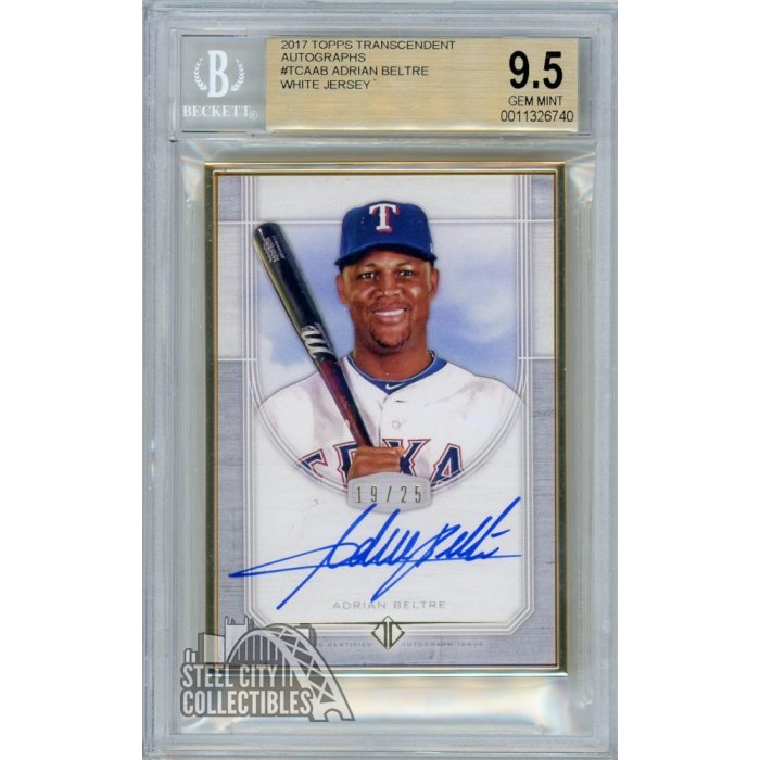 Adrian Beltre Signs Autograph Deal with Topps, Kicks Off with