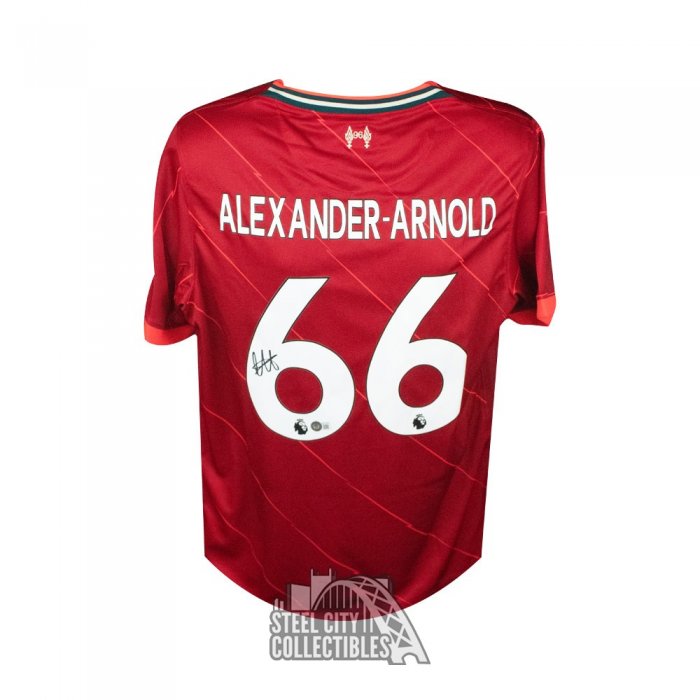 Trent Alexander-Arnold Autographed Liverpool Nike Soccer Jersey - BAS ...