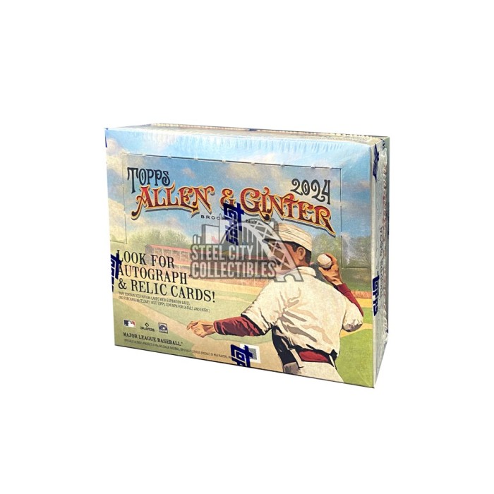 2024 Topps Allen & Ginter Baseball Retail Box