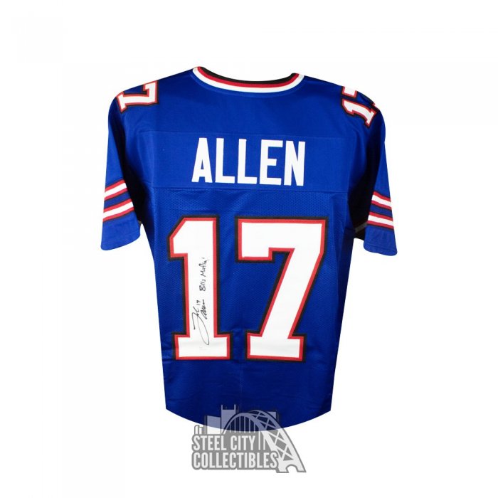 josh-allen-framed-autographed-white-jersey – Midwest Memorabilia