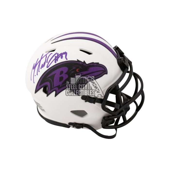 Mark Andrews Autographed Baltimore Ravens Lunar Eclipse White