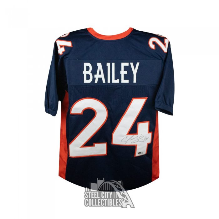 Champ Bailey Denver Broncos Autograph Signed Custom Framed Jersey Blue –  MisterMancave