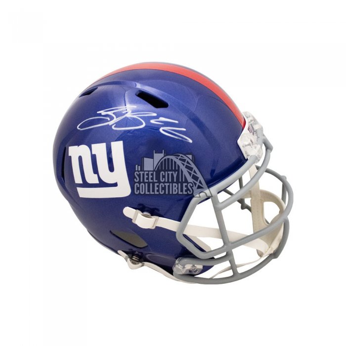 Saquon Barkley Full Signature New York Giants FS Replica Speed Helmet –  Sports Integrity