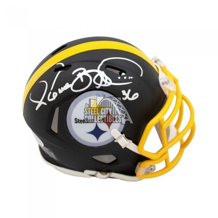 Jerome Bettis Signed Pittsburgh Steelers Speed AMP NFL Mini Helmet – Radtke  Sports