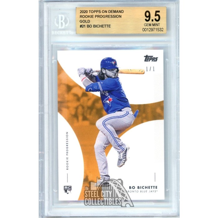 Bo Bichette 2020 Topps On Demand Gold Rookie Card 1/1 #21 BGS 9.5