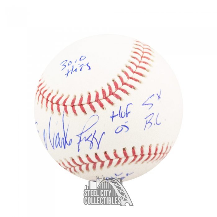 Wade Boggs Boston Red Sox Signed Autographed Blue #26 Custom