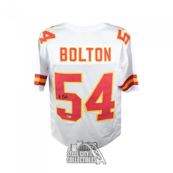 Nick Bolton Autographed Kansas City Custom Black Football Jersey - BAS COA