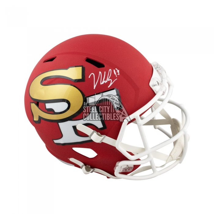 Nick Bosa Flash Full Size Helmet » BS Collectibles