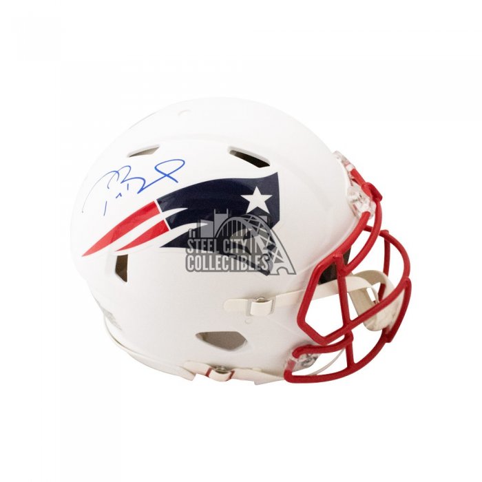 Tom Brady Autographed Buccaneers AMP Replica Full-Size Football Helmet -  Fanatics LOA